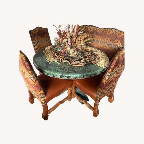 Used  Santa Fe Western Dining Set for sale on AptDeco