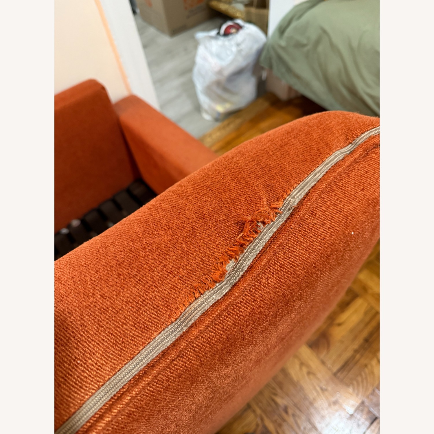 Inside Weather Orange 3+ Seater Milo Sofa - image-3