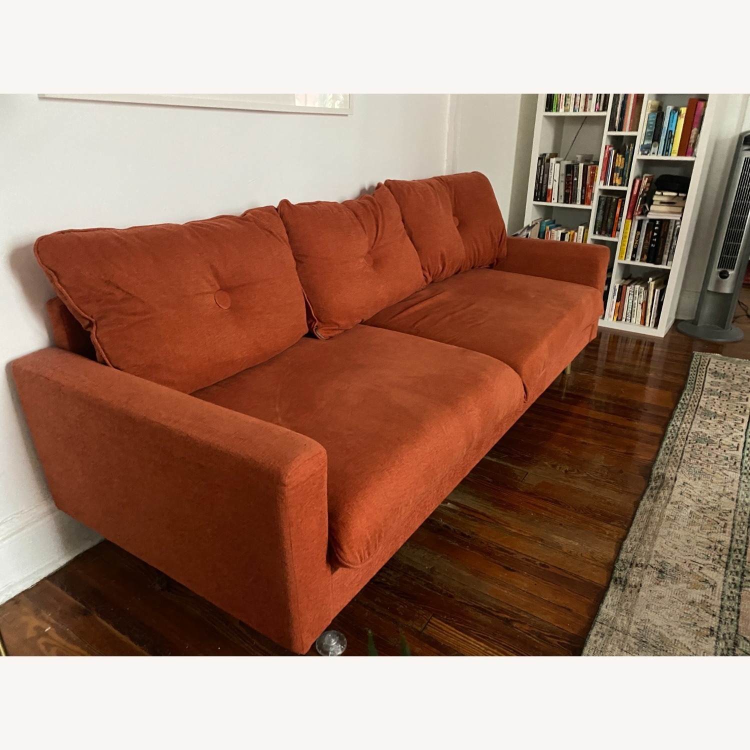 Inside Weather Orange 3+ Seater Milo Sofa - image-1