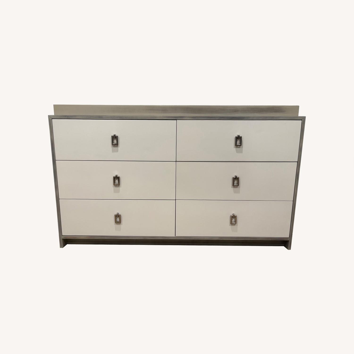 DucDuc Cabana Doublewide White Wood Dresser - image-0