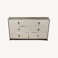 DucDuc Cabana Doublewide White Wood Dresser