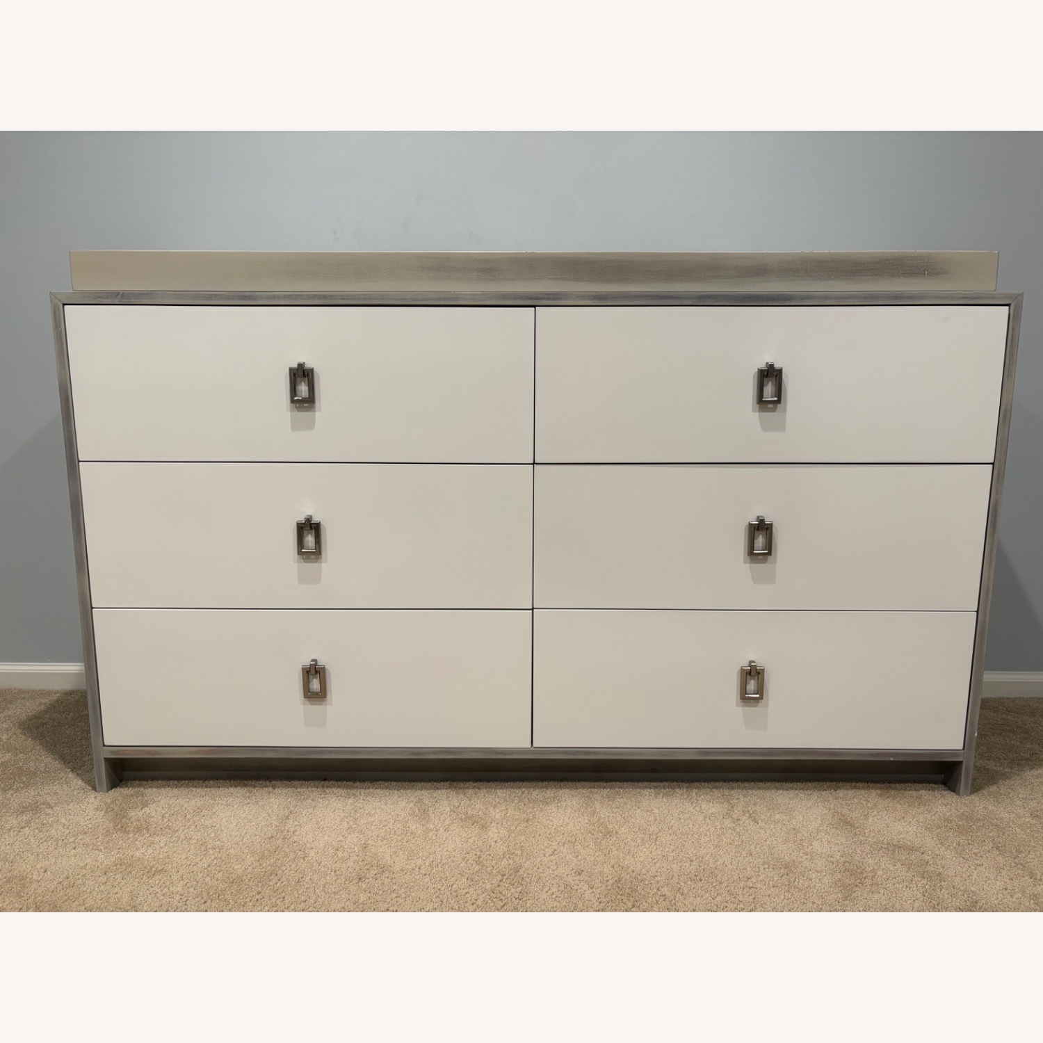 DucDuc Cabana Doublewide White Wood Dresser - image-1
