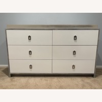 DucDuc Cabana Doublewide White Wood Dresser