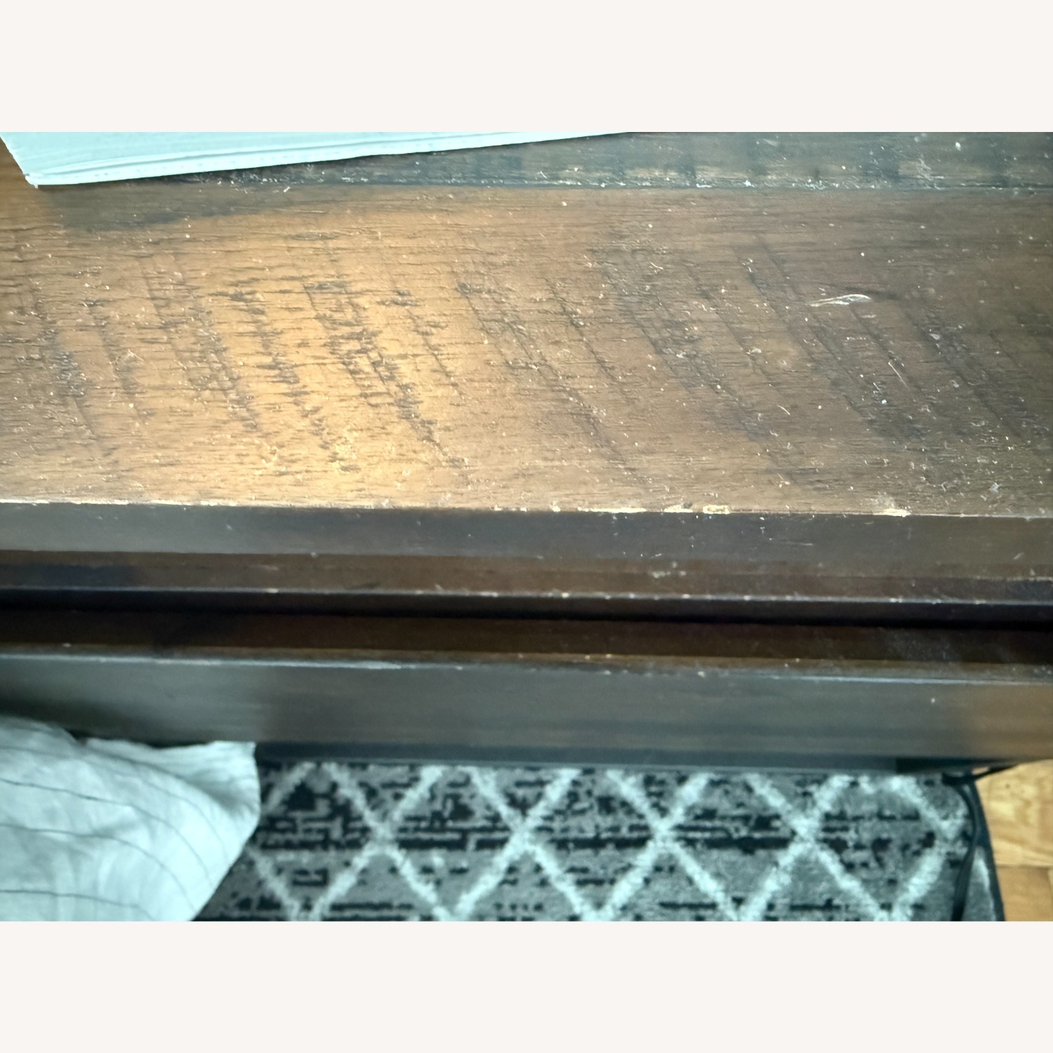 West Elm Dark Brown Wood Side Tables - image-3