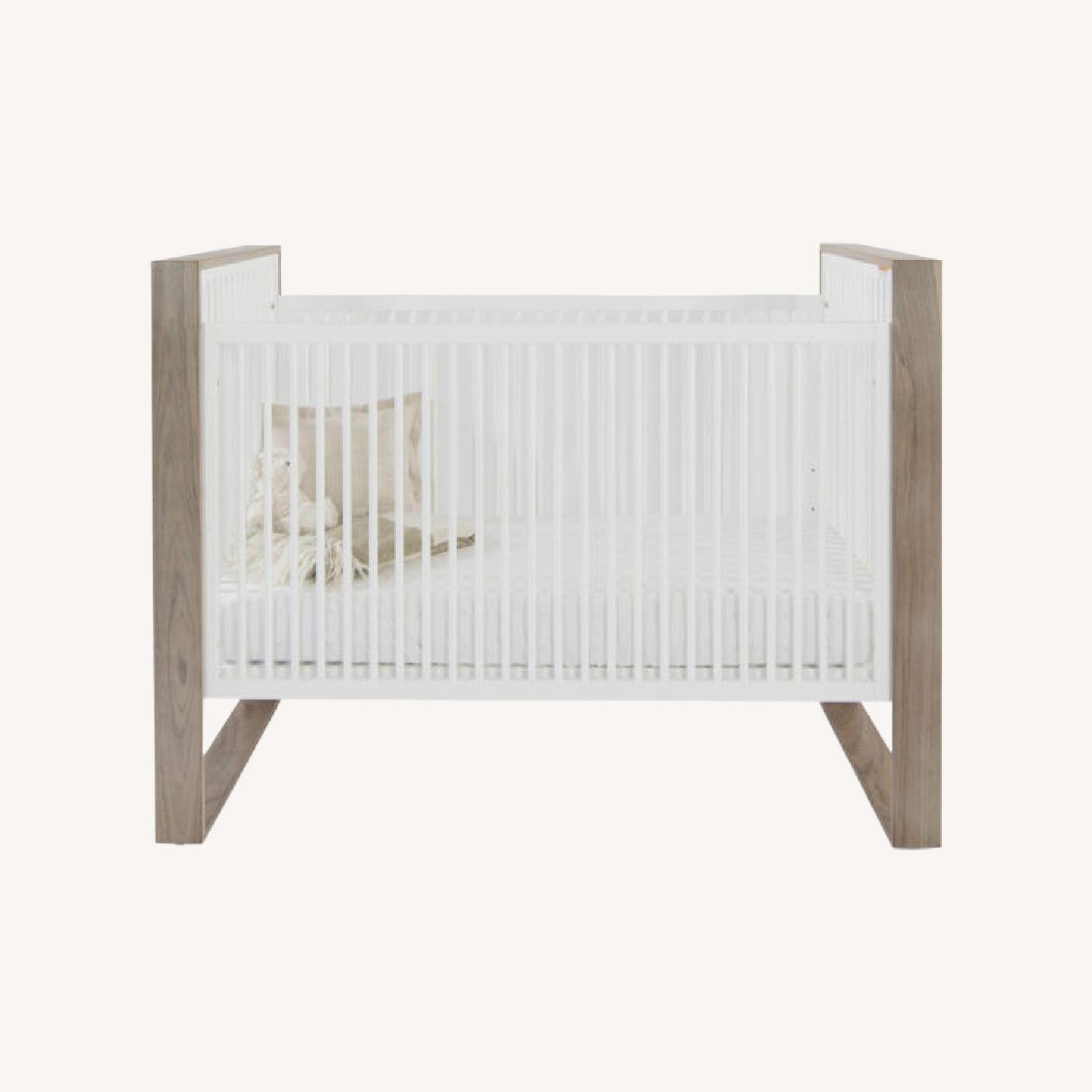 DucDuc Austin White Wood Crib - image-0