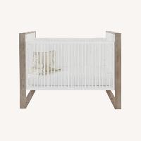 DucDuc Austin White Wood Crib