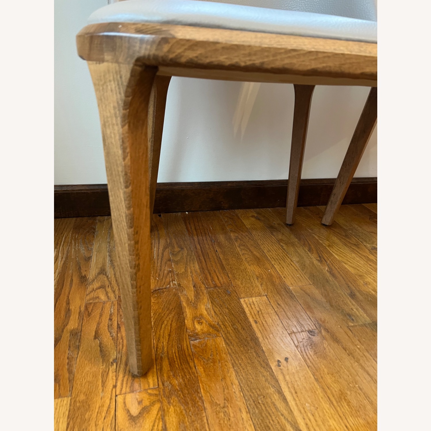 Taupe Upholstered Dining Chairs  - image-2