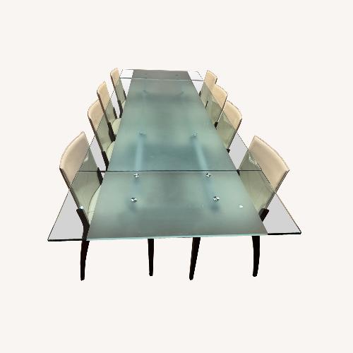 Used Cattelan Italia Natural Glass Dining Sets for sale on AptDeco