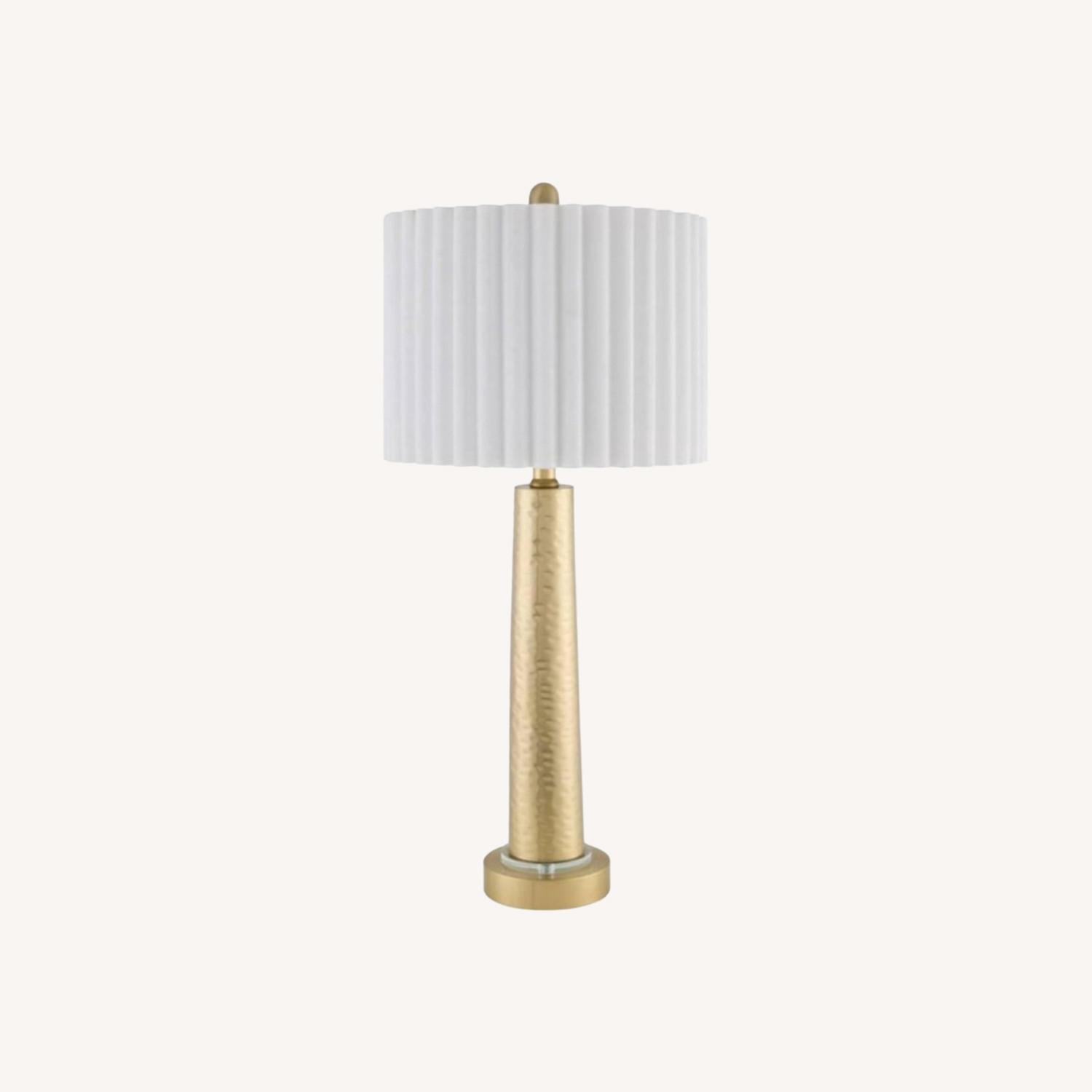 Surya Gold Metal Table Lamp - image-0