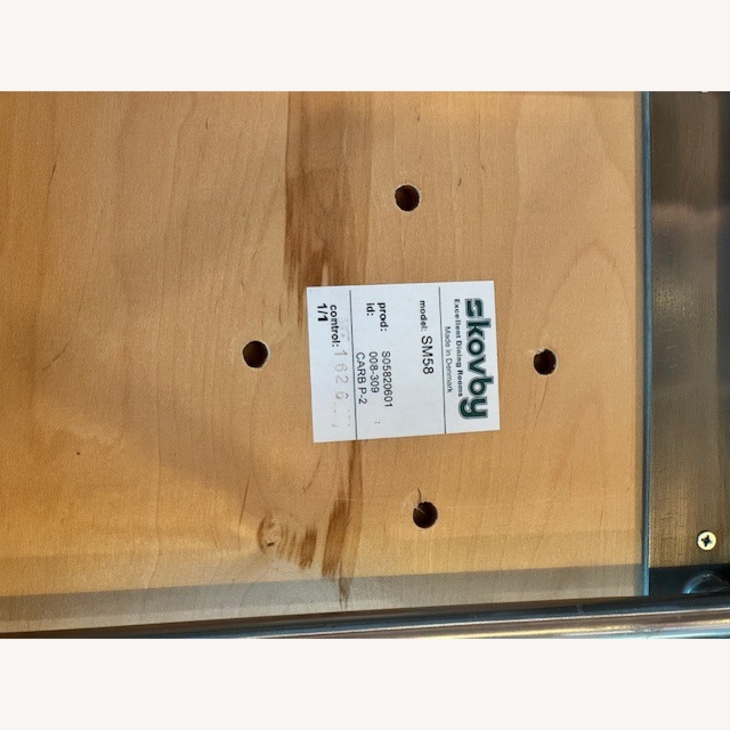 Skovby Black Leather Dining Chairs - image-3