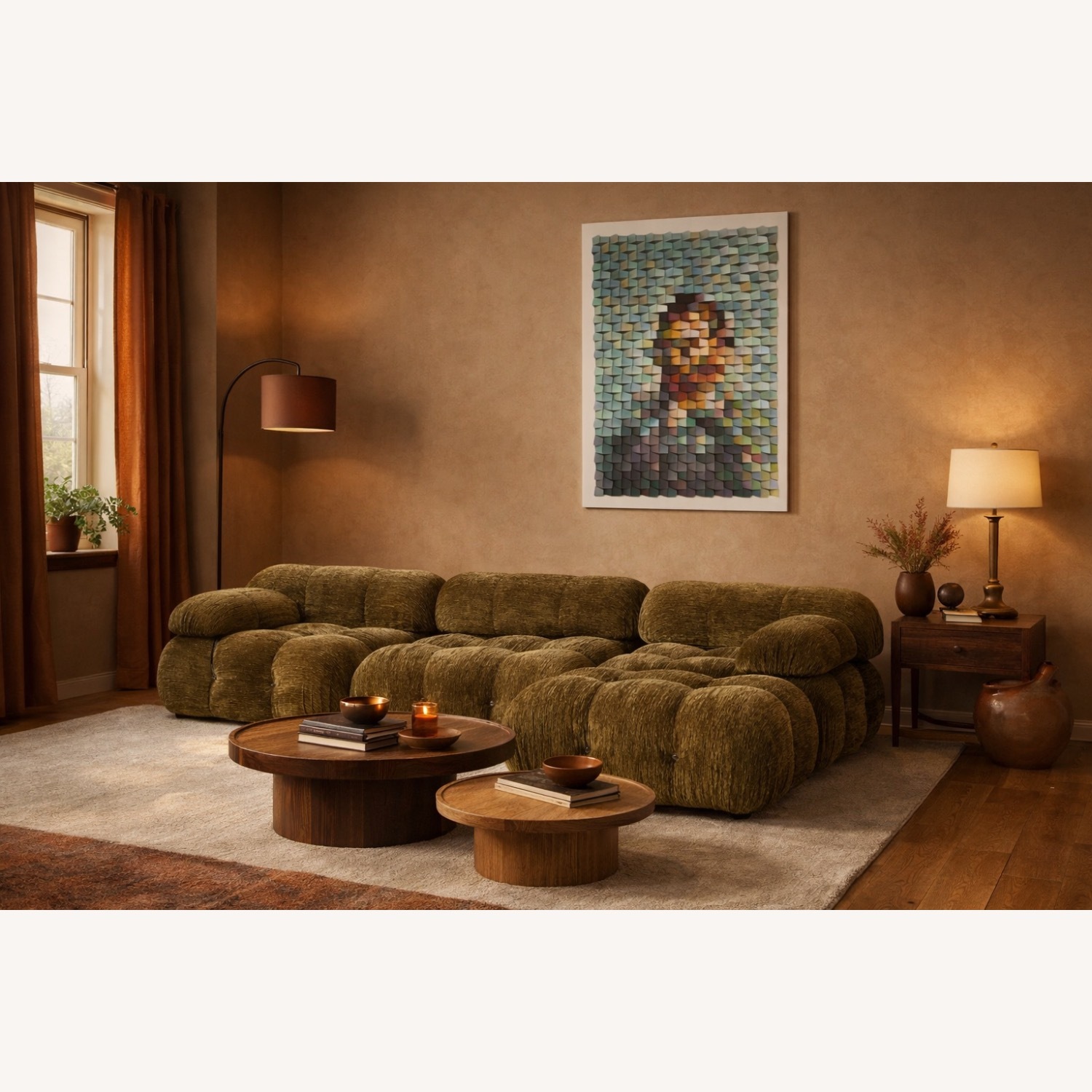 Wayfair Daimion 4 - Piece Upholstered Sectional - image-5