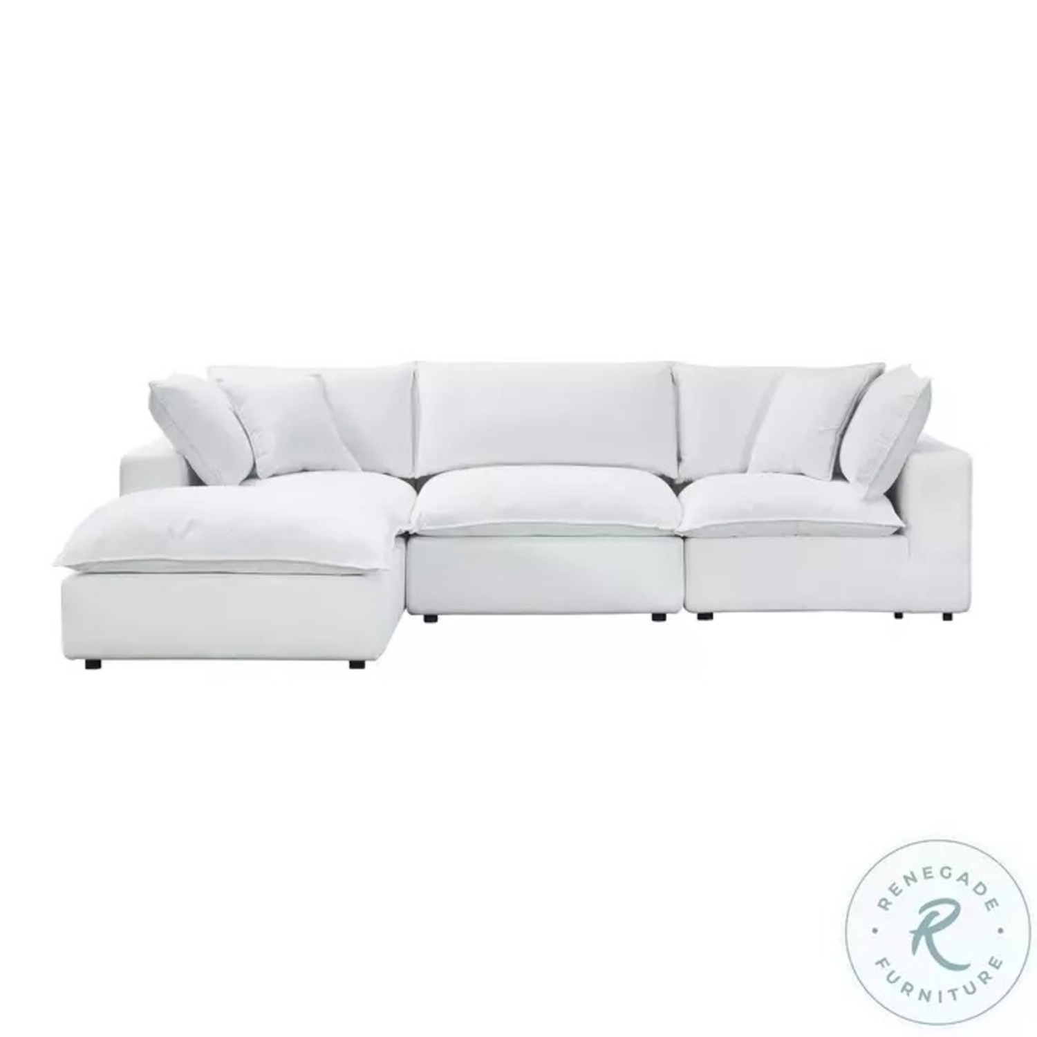 Cali Pearl Performance Fabric Modular Sectional - image-1