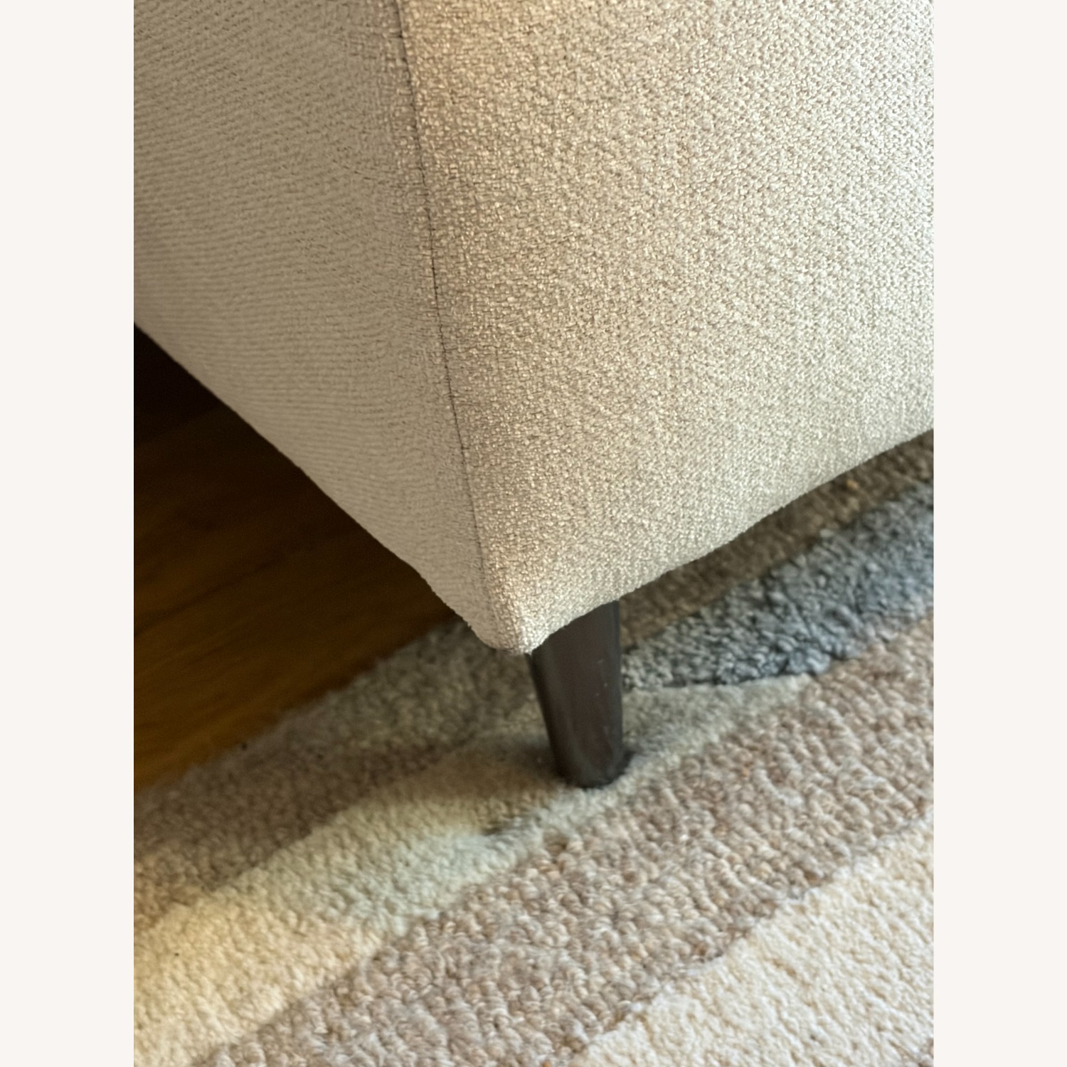 Crate & Barrel Avondale Natural 2 Seater Sofa - image-3