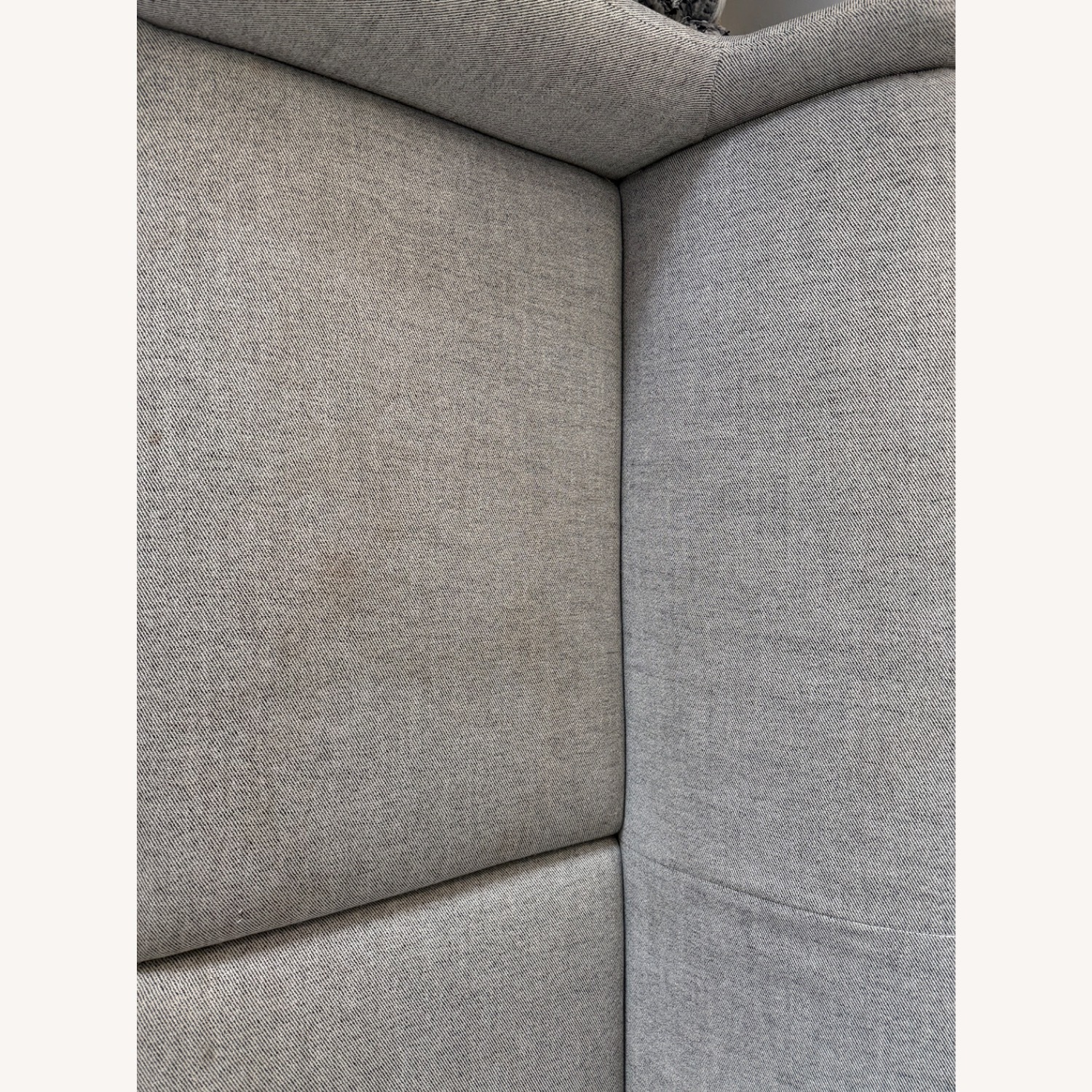 CB2 Alfred Stone Grey Sofa - image-3