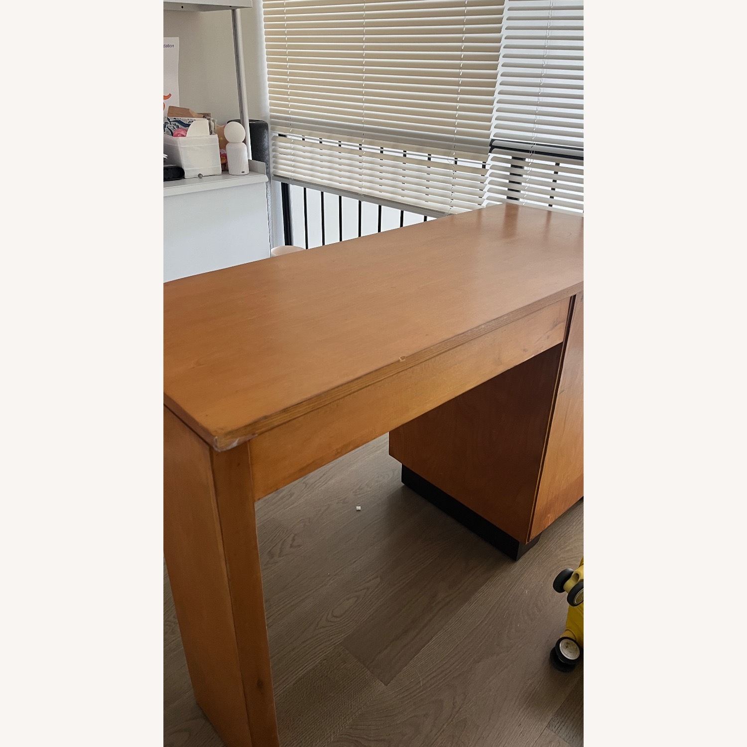 Eliel SAARINEN A Rare Modernist Birch Veneer Desk - image-5