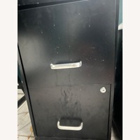 Staples Black Metal Chest