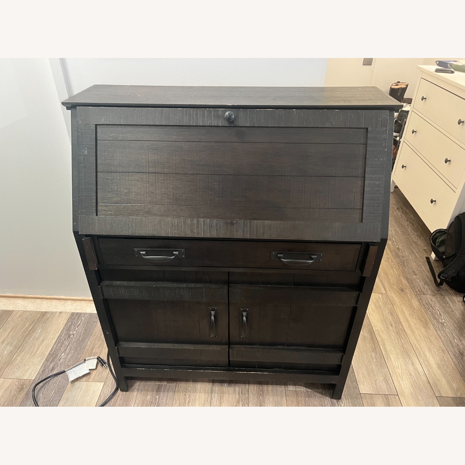 Raymour & Flanigan Bayview Computer Armoire - image-5