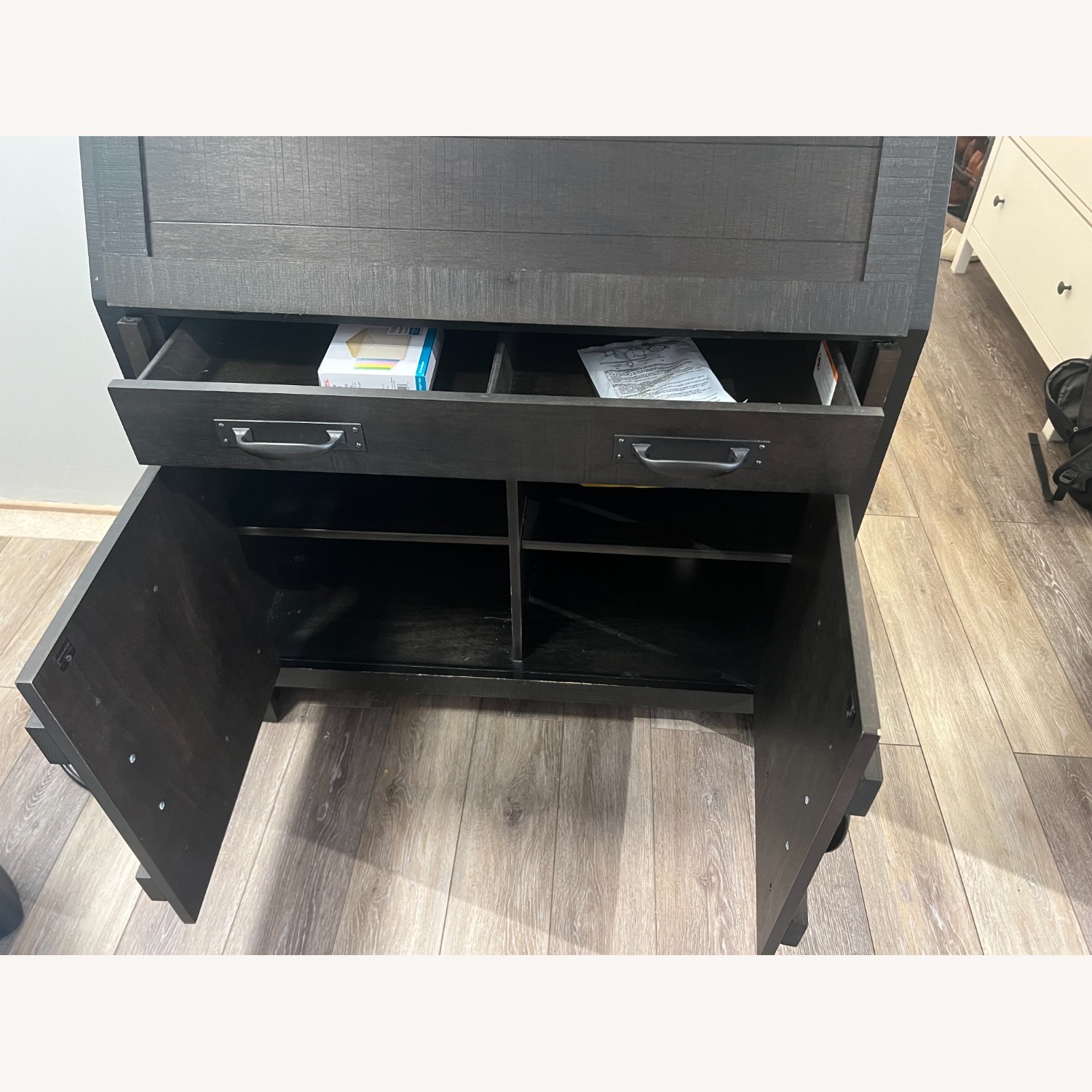 Raymour & Flanigan Bayview Computer Armoire - image-4