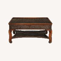 Theodore Alexander Wood Coffee Table