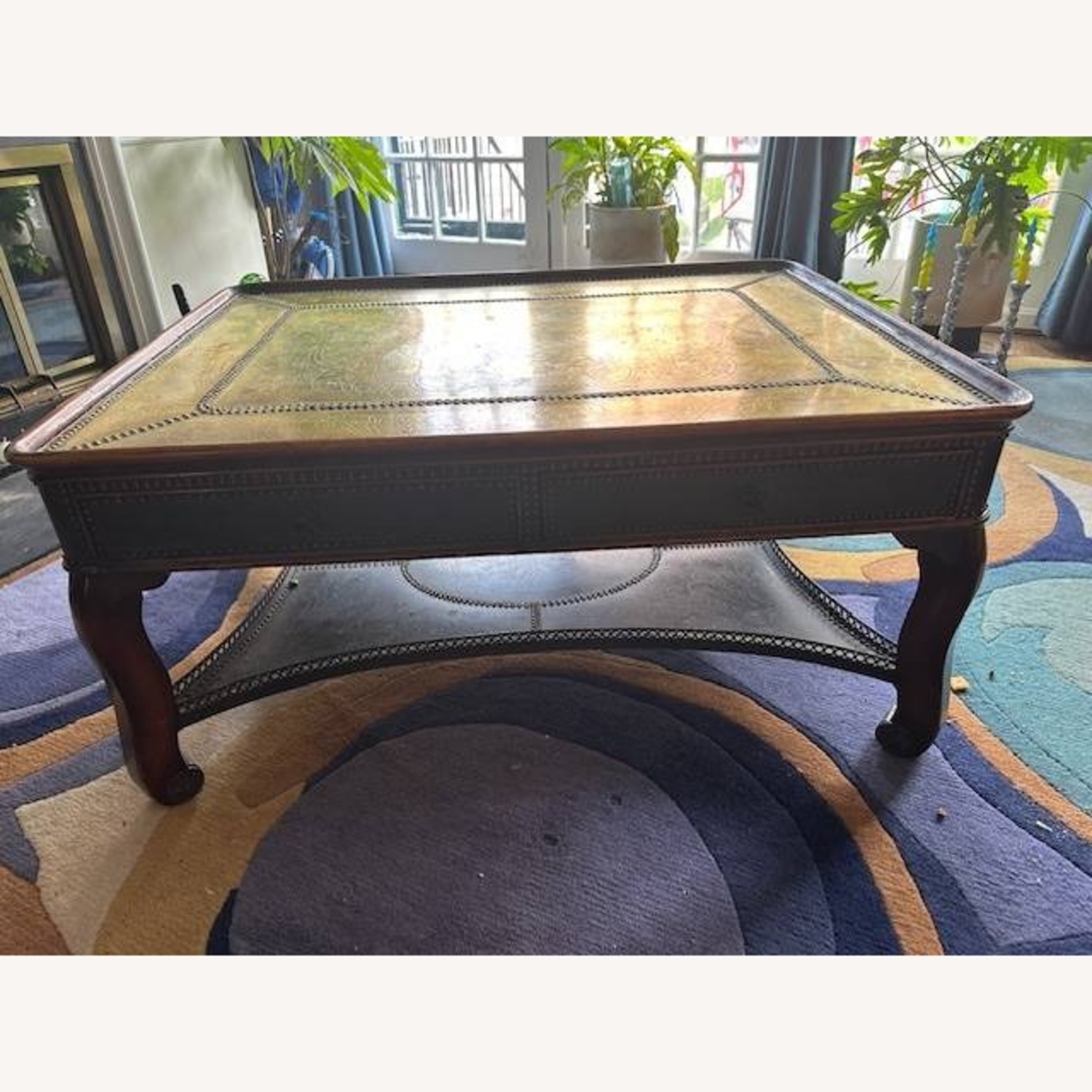Theodore Alexander Wood Coffee Table - image-1