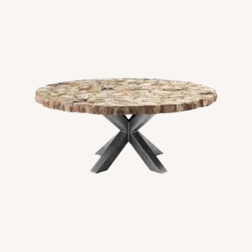 Used Arhaus Wood Dining Table for sale on AptDeco