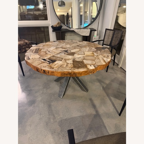 Used Arhaus Wood Dining Table for sale on AptDeco