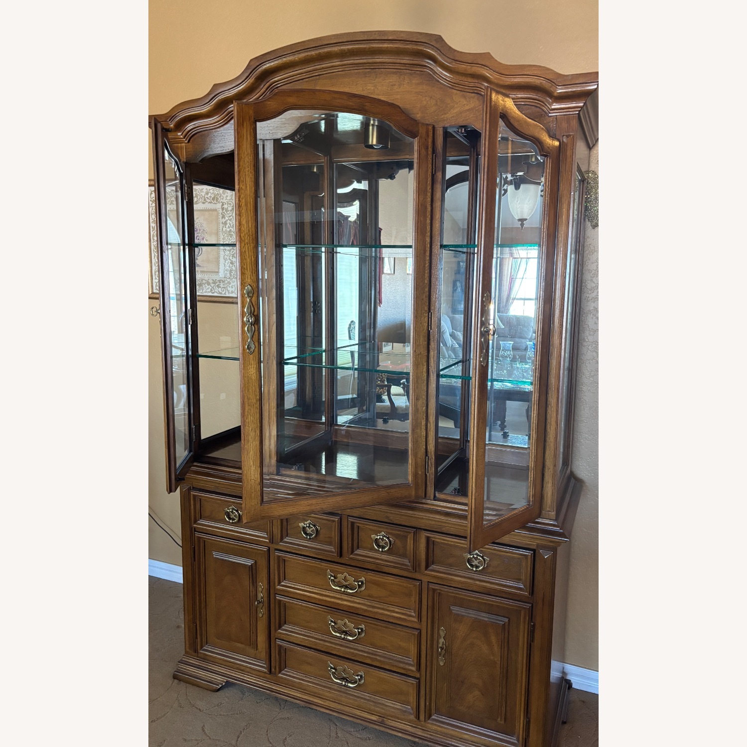 Vintage/Antique Natural Chest - image-1