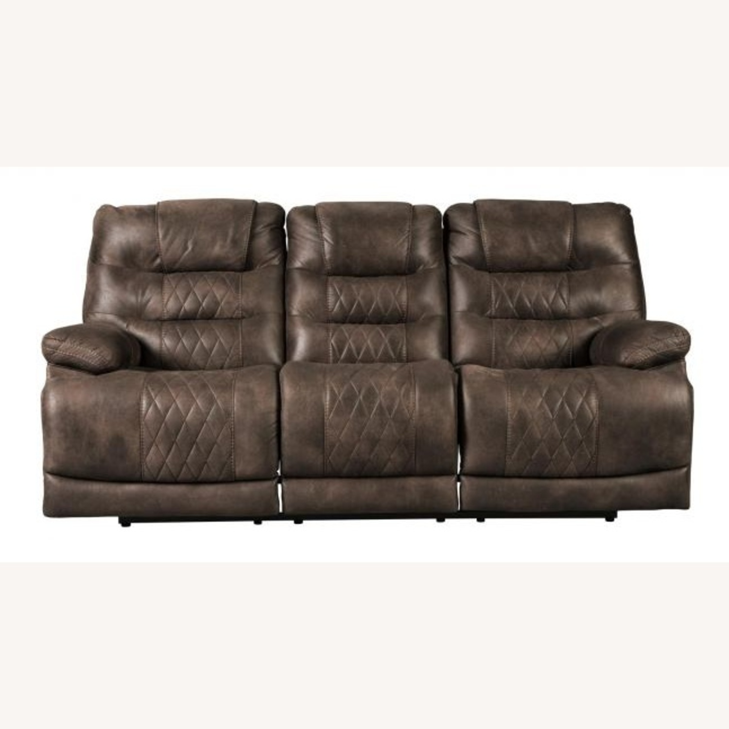 Ashley Furniture Welsford Dark Brown 3+ Seater Sofa - image-9