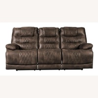 Ashley Furniture Welsford Dark Brown 3+ Seater Sofa