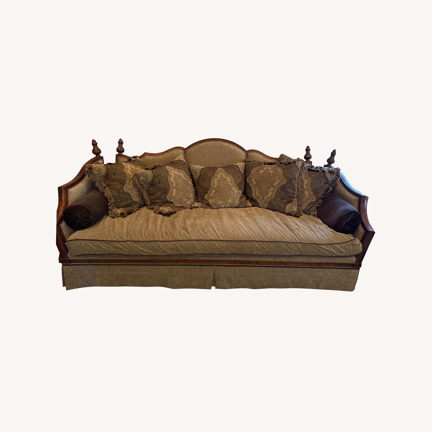 Custom Made Traditional Sofa - image-0