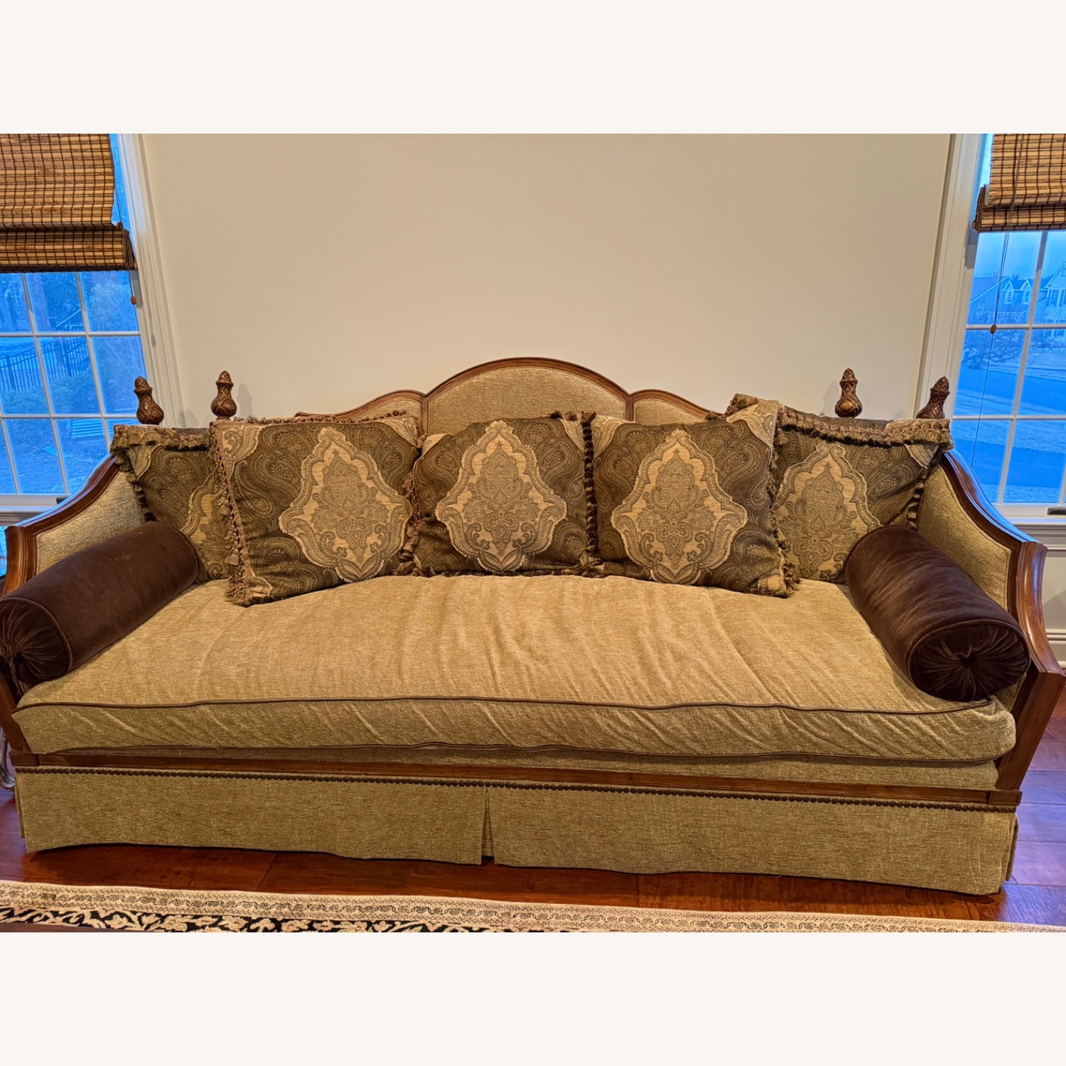 Custom Made Traditional Sofa - image-2