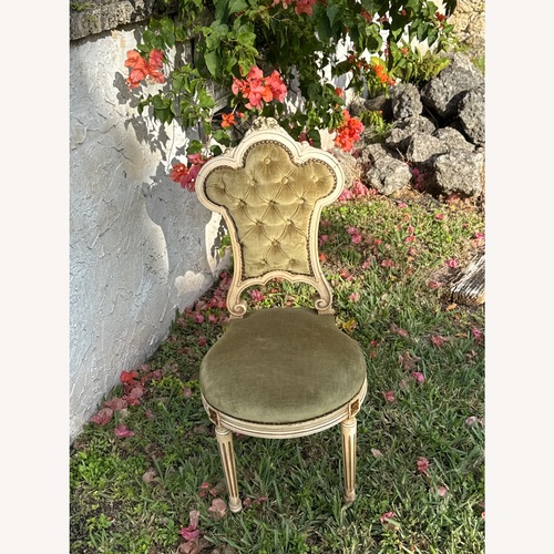 Used Vintage Louis XV Style Boudoir Parlor Chair for sale on AptDeco