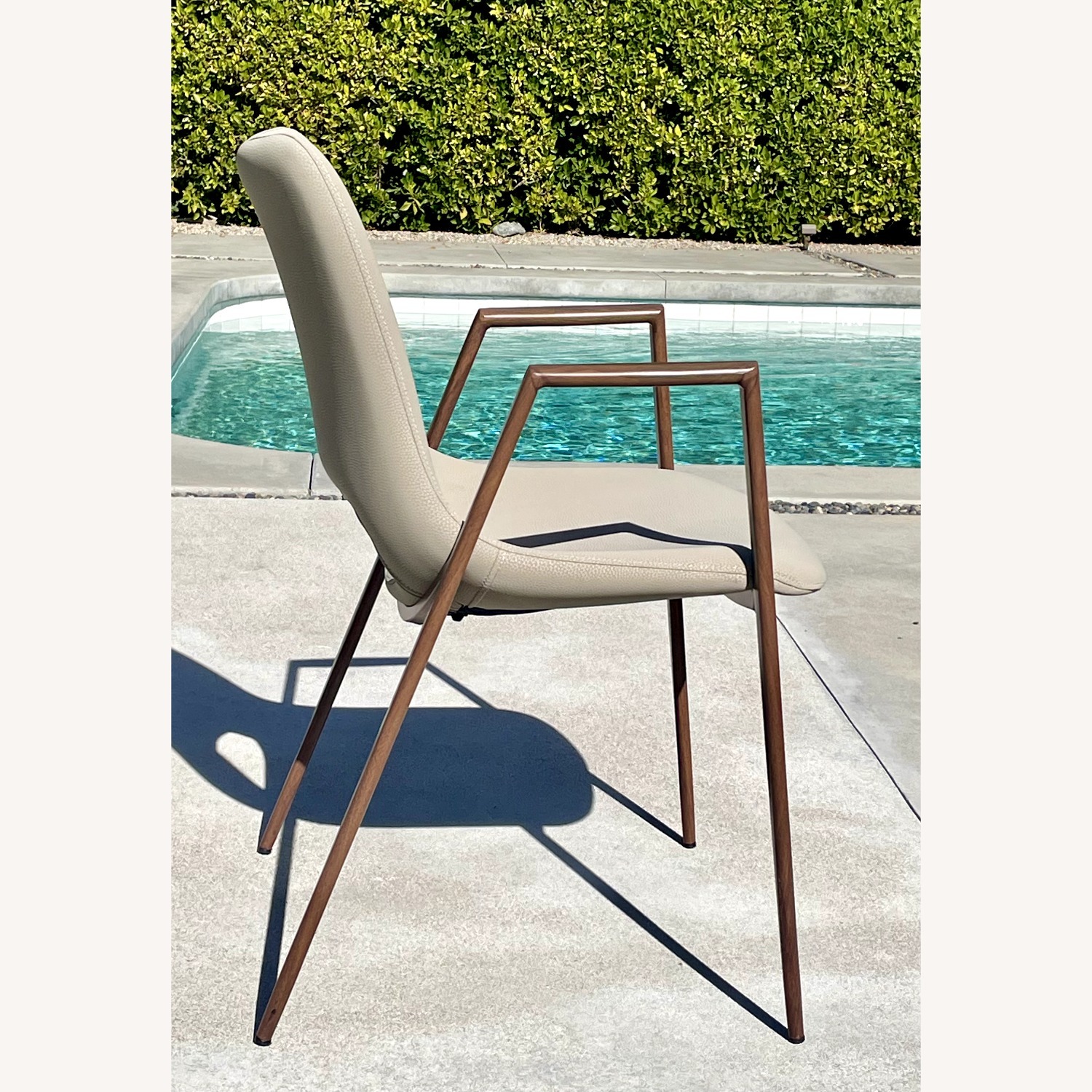 Zuo Modern Furniture Natural Leather Dining Chair - image-6