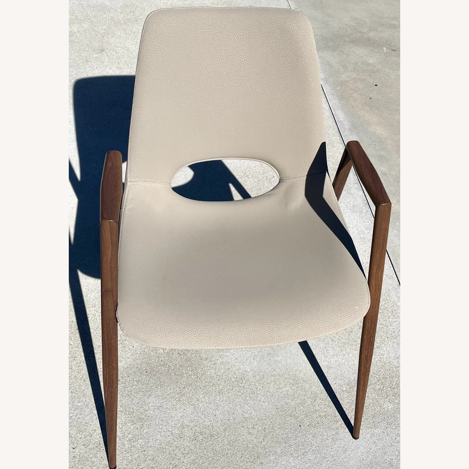 Zuo Modern Furniture Natural Leather Dining Chair - image-5