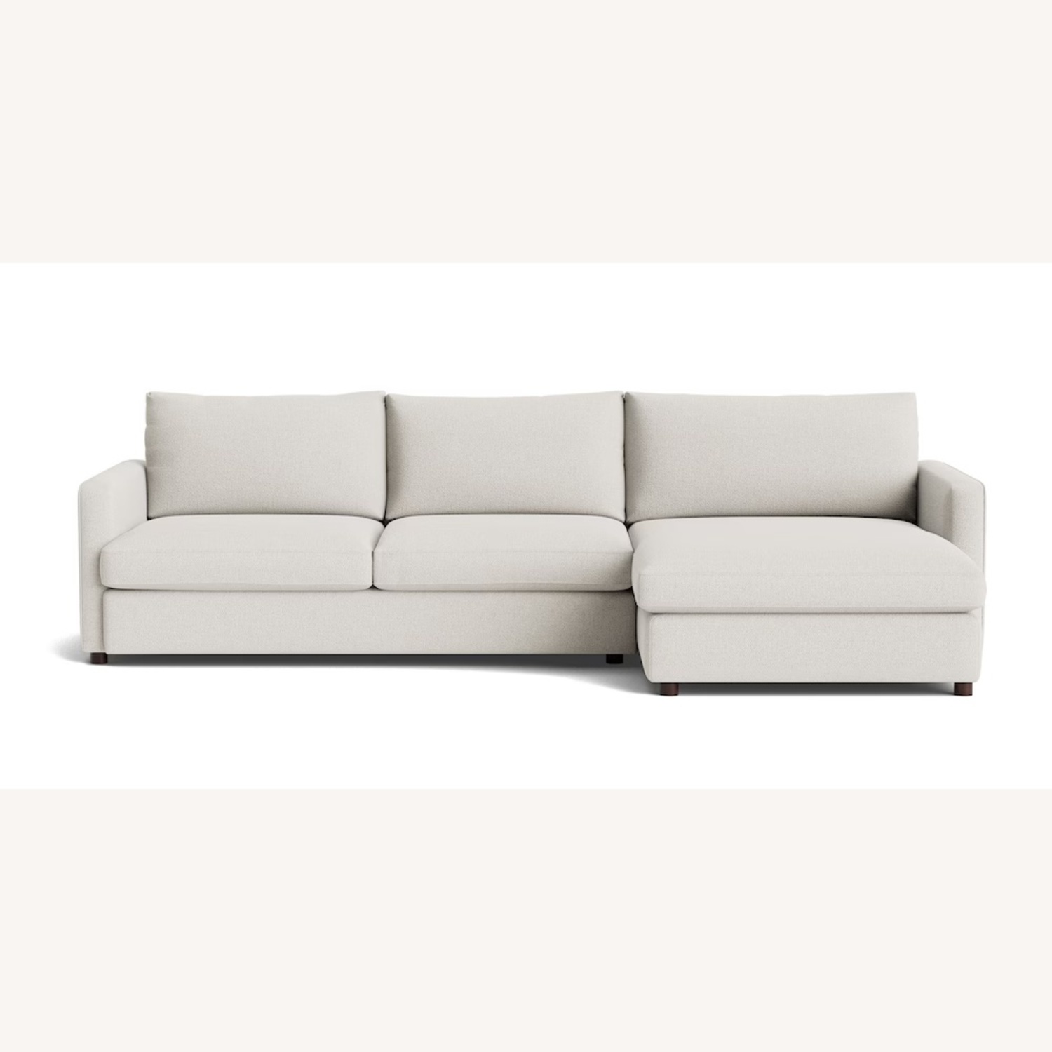 Bassett Allure Natural Fabric 2 Piece Sectional - image-7