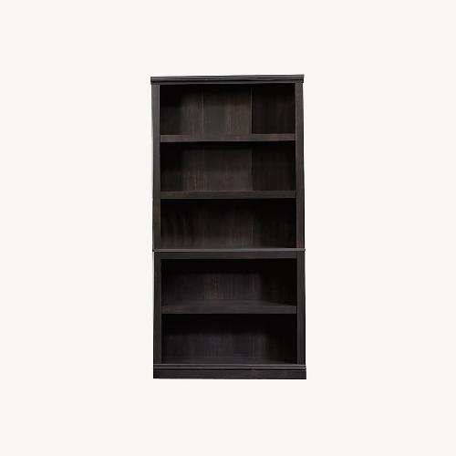 Used Staples Black Bookcase for sale on AptDeco