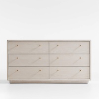 Crate & Barrel Lafayette 62" 6-Drawer Dresser