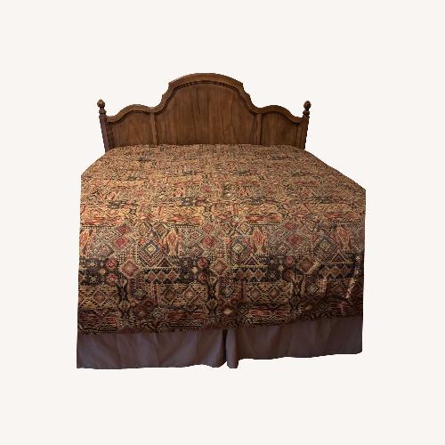 Used Vintage/Antique Natural King Bed for sale on AptDeco