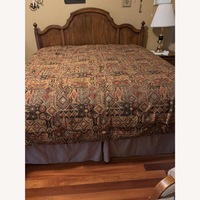 Vintage/Antique Natural King Bed