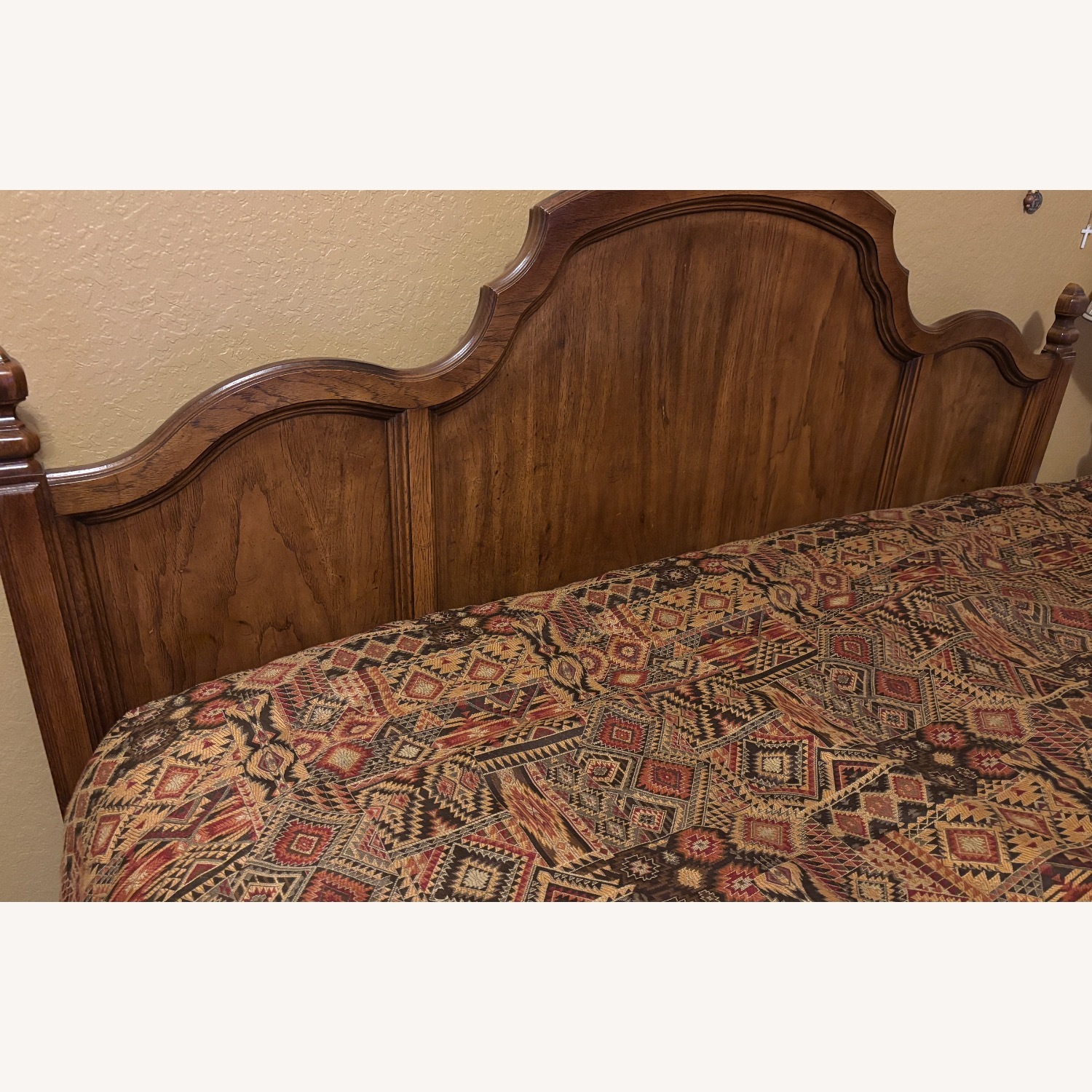 Vintage/Antique Natural King Bed - image-2