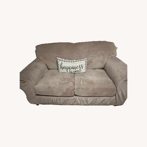 Used Beige Loveseat Sofa for sale on AptDeco