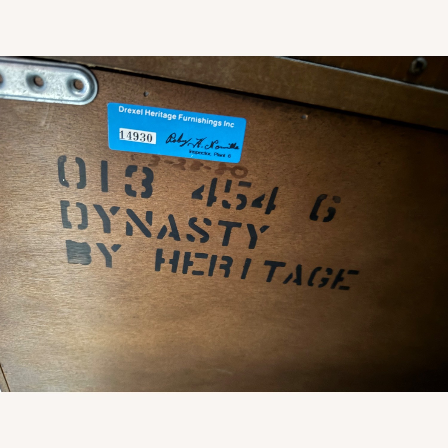 Drexel Heritage Dark Brown Wood Armoire - image-2