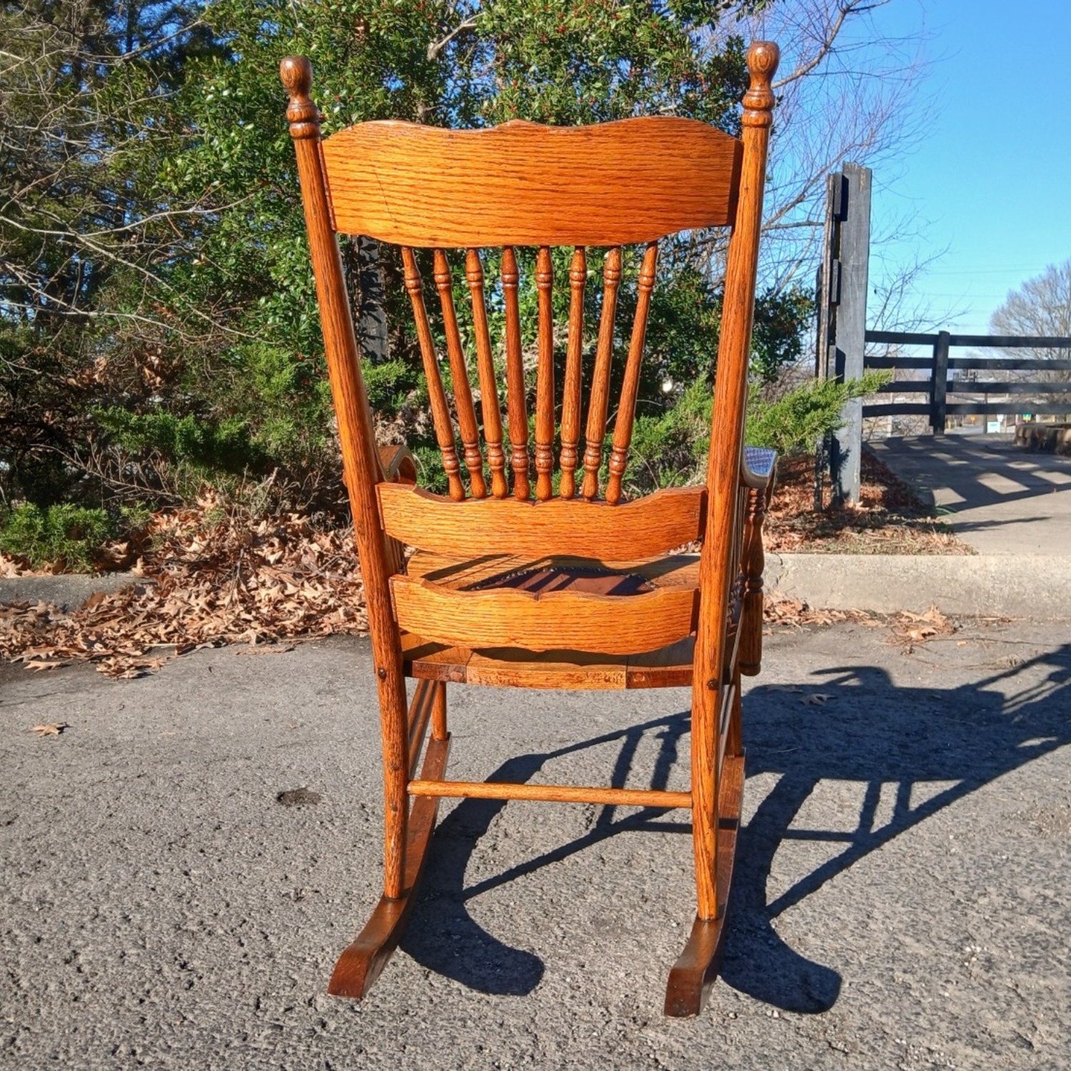 ANTIQUE 1930s Brumby Rocking Chair - image-8