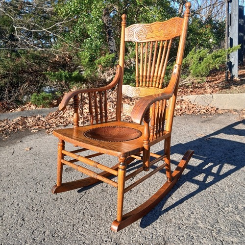 Used ANTIQUE 1930s Brumby Rocking Chair for sale on AptDeco