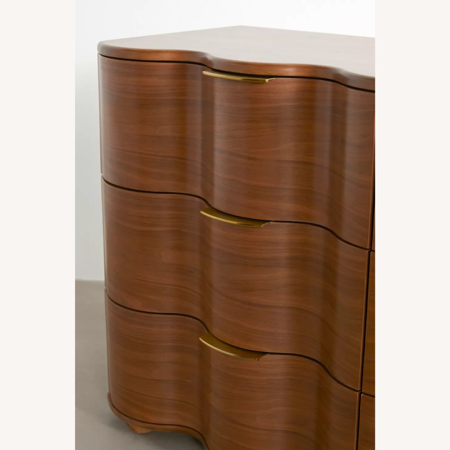 Urban Outfitters Dark Brown Wood Dresser - image-2