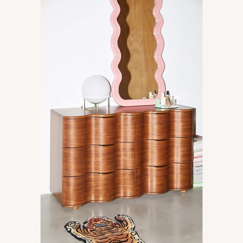 Used Urban Outfitters Dark Brown Wood Dresser for sale on AptDeco