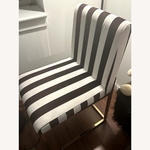 Used Walmart Black Velvet Accent Chair for sale on AptDeco
