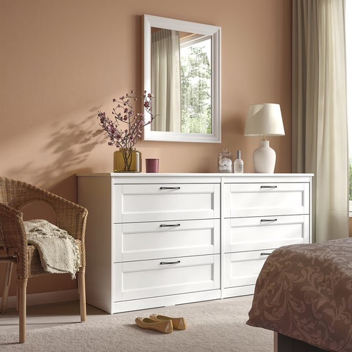 Used IKEA Songsand White Dresser for sale on AptDeco