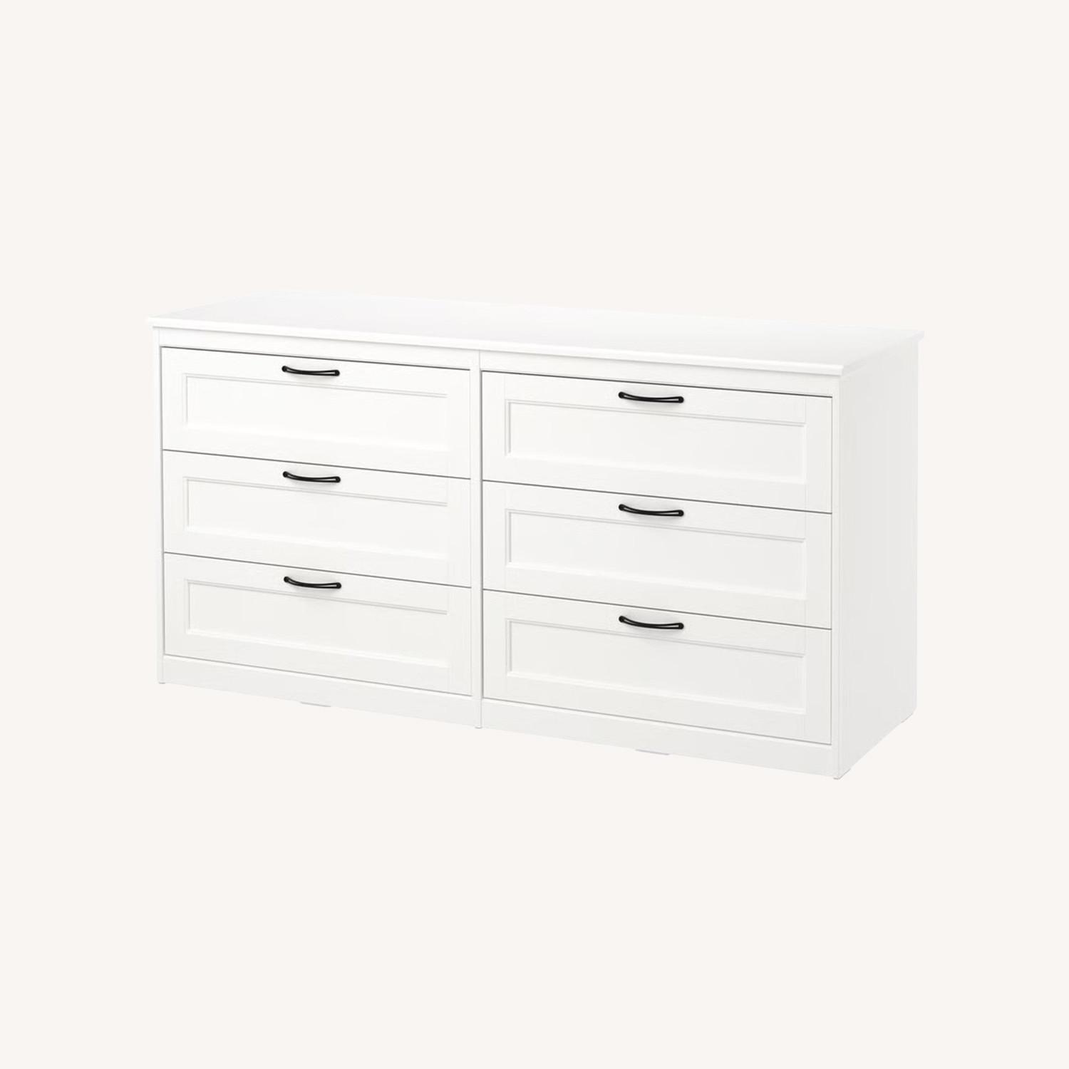 IKEA Songsand White Dresser - image-0