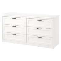 IKEA Songsand White Dresser